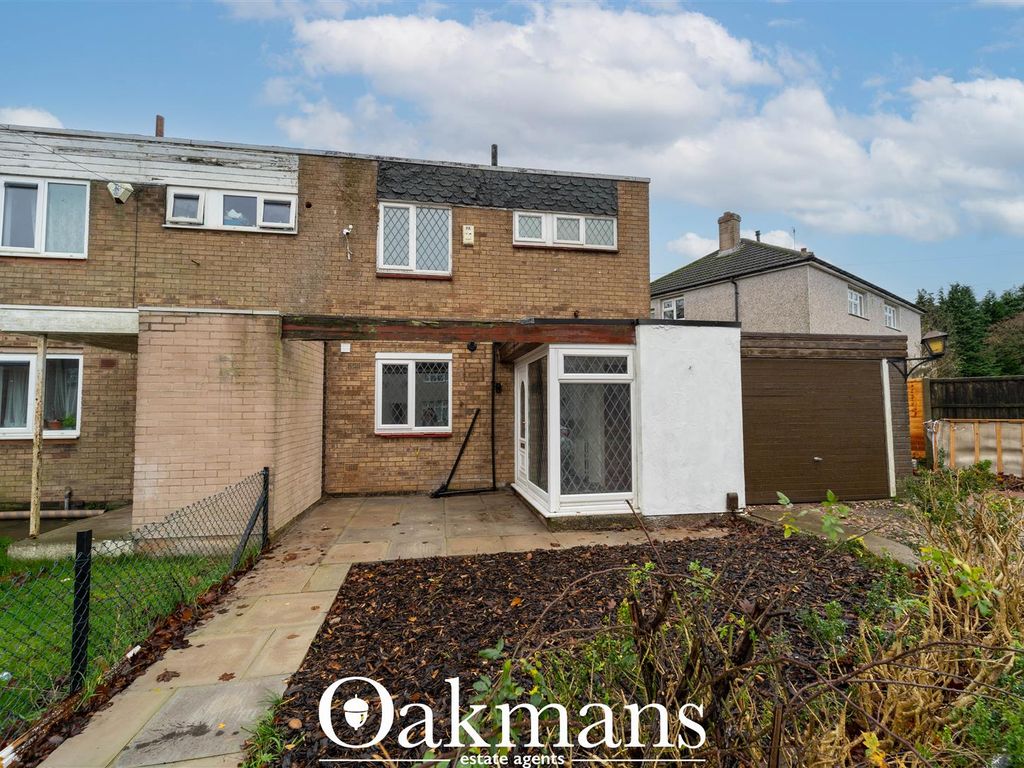 3 bed property for sale in Burrington Road, Birmingham B32, £190,000