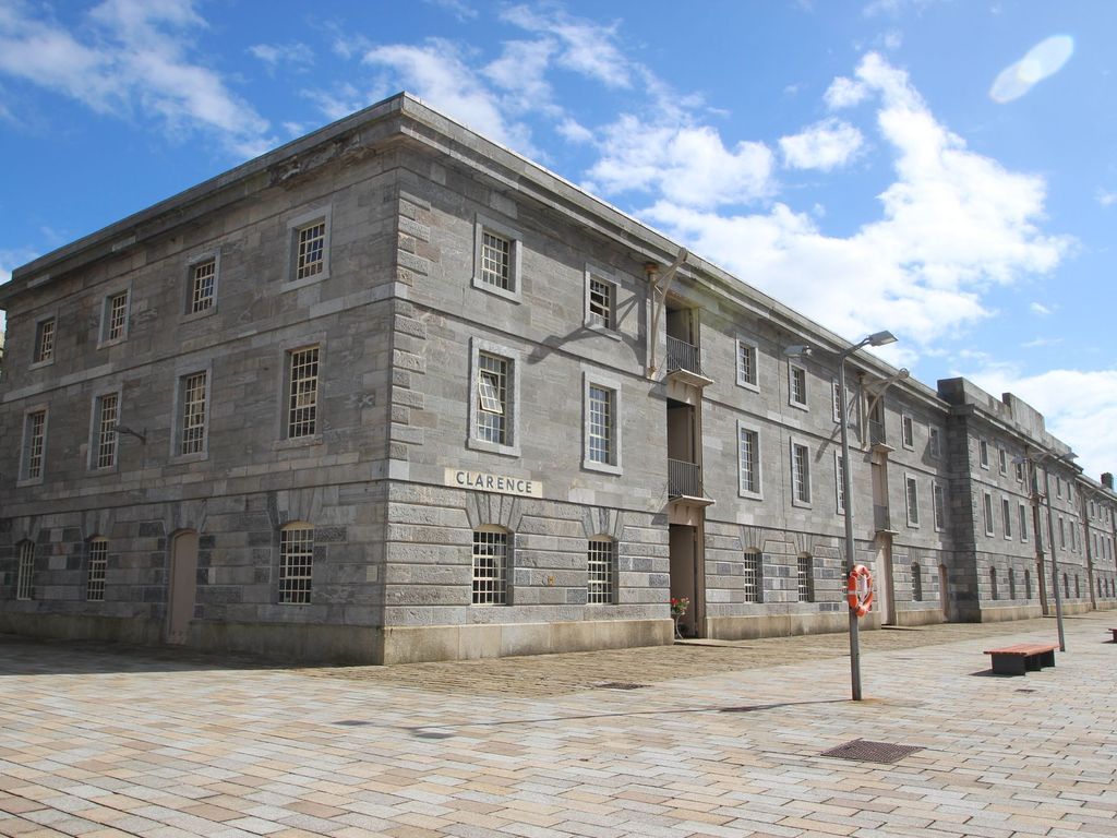 1 bed flat for sale in Clarence, Royal William Yard, Plymouth PL1, £
