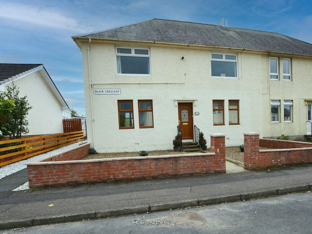 2 bed flat for sale in Blair Crescent, Galston KA4, £69,995 Zoopla