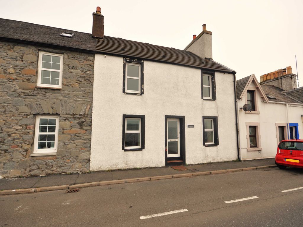 2 bed terraced house for sale in Ryanbank, Main Street, Cairnryan, Stranraer DG9, £95,000 Zoopla