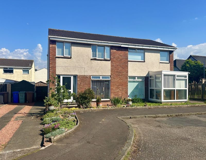 3 bed semidetached house for sale in Wardneuk, Prestwick KA9, £170,000