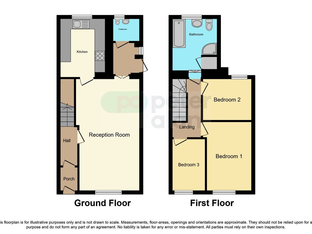 3 bed end terrace house for sale in Castle Street, Maesteg CF34, £