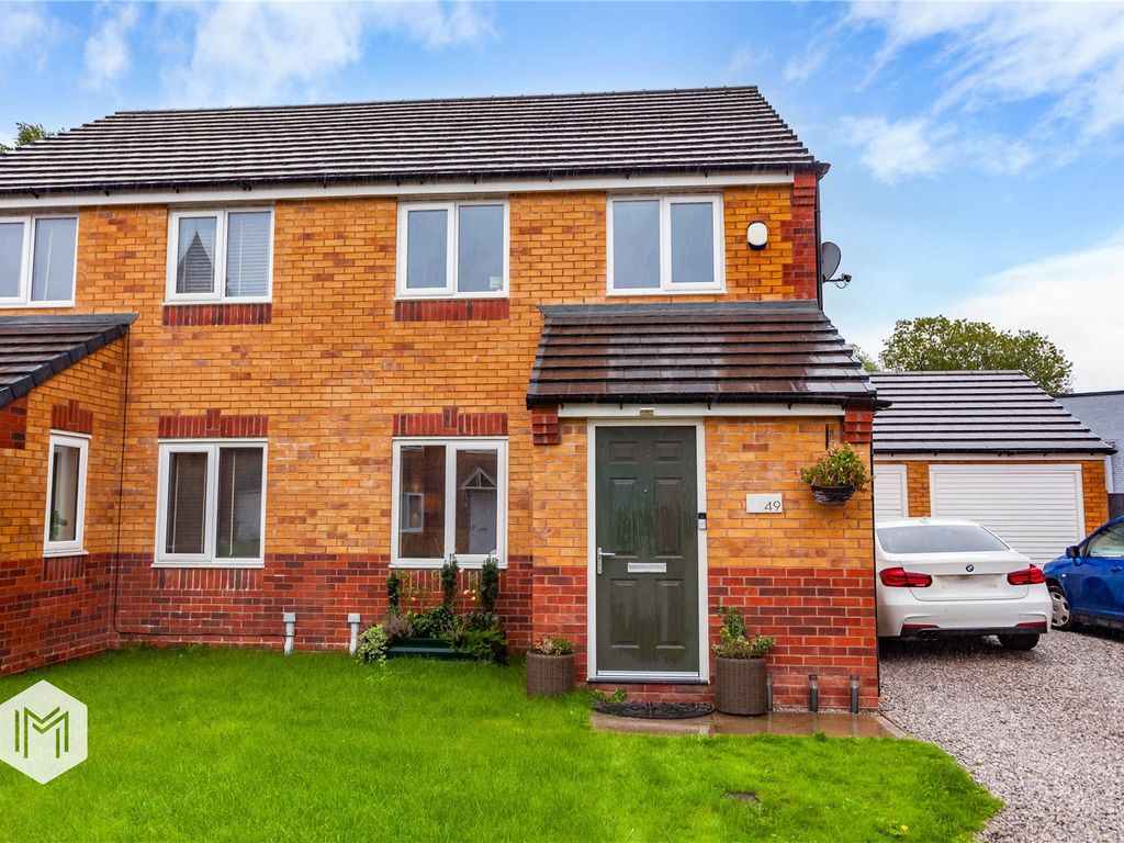 3 bed semidetached house for sale in Prestall Court, Farnworth, Bolton
