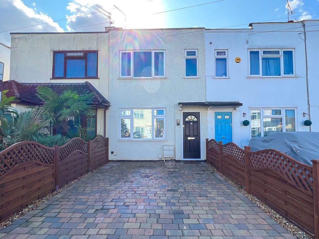 2 bed terraced house for sale in First Avenue, West Molesey KT8, £