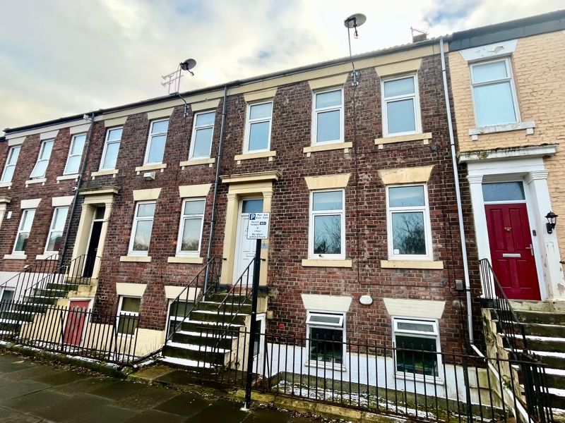 1 bed flat for sale in Waterville Terrace, North Shields NE29, £35,000