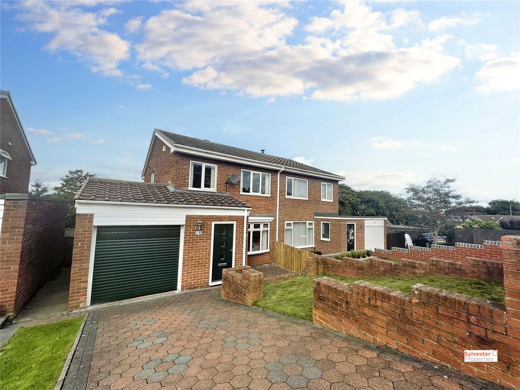 3 bed semidetached house for sale in Northumbria Place, East Stanley