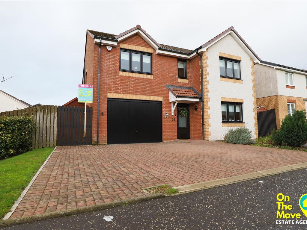 4 bed detached house for sale in Inverlochy Road, Airdrie ML6, £290,000