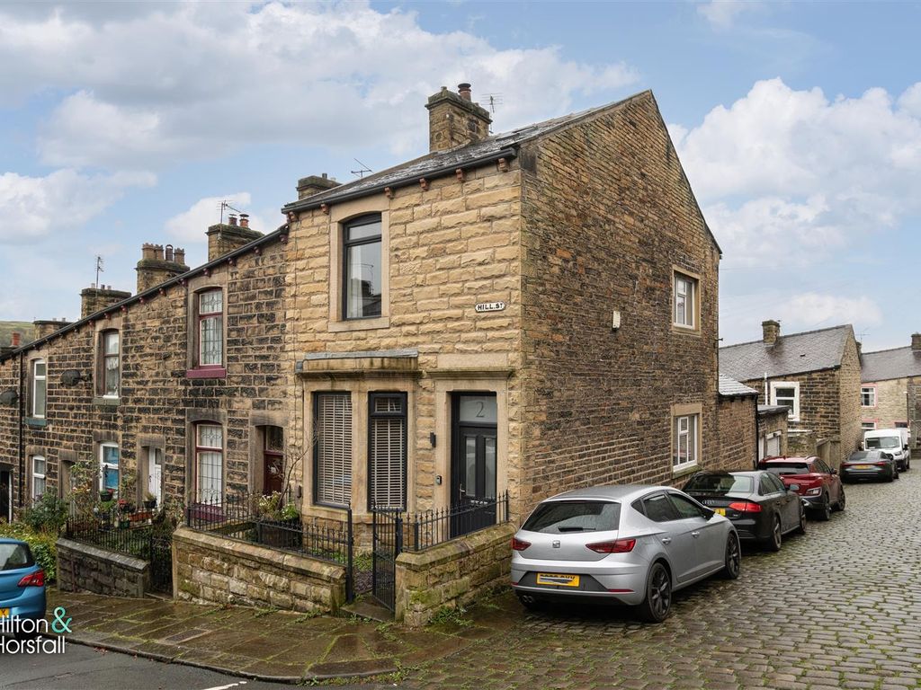 3 bed end terrace house for sale in Hill Street, Colne BB8, £174,950