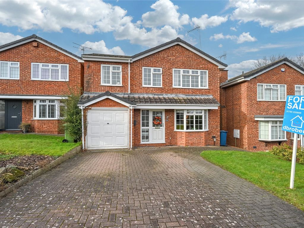 4 bed detached house for sale in Snead Close, Stafford, Staffordshire