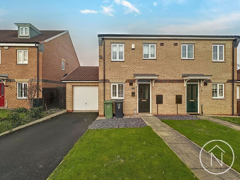 2 bed semidetached house for sale in Hartoft Square, Hartlepool TS26