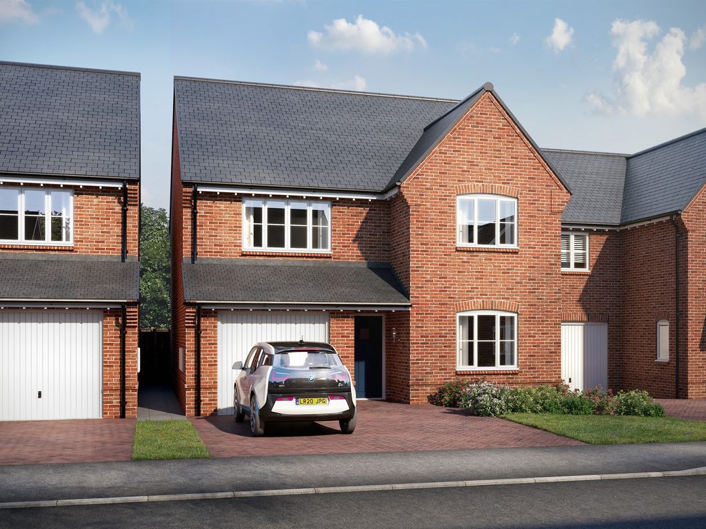 New home, 4 bed detached house for sale in Roseway, Stoke Golding