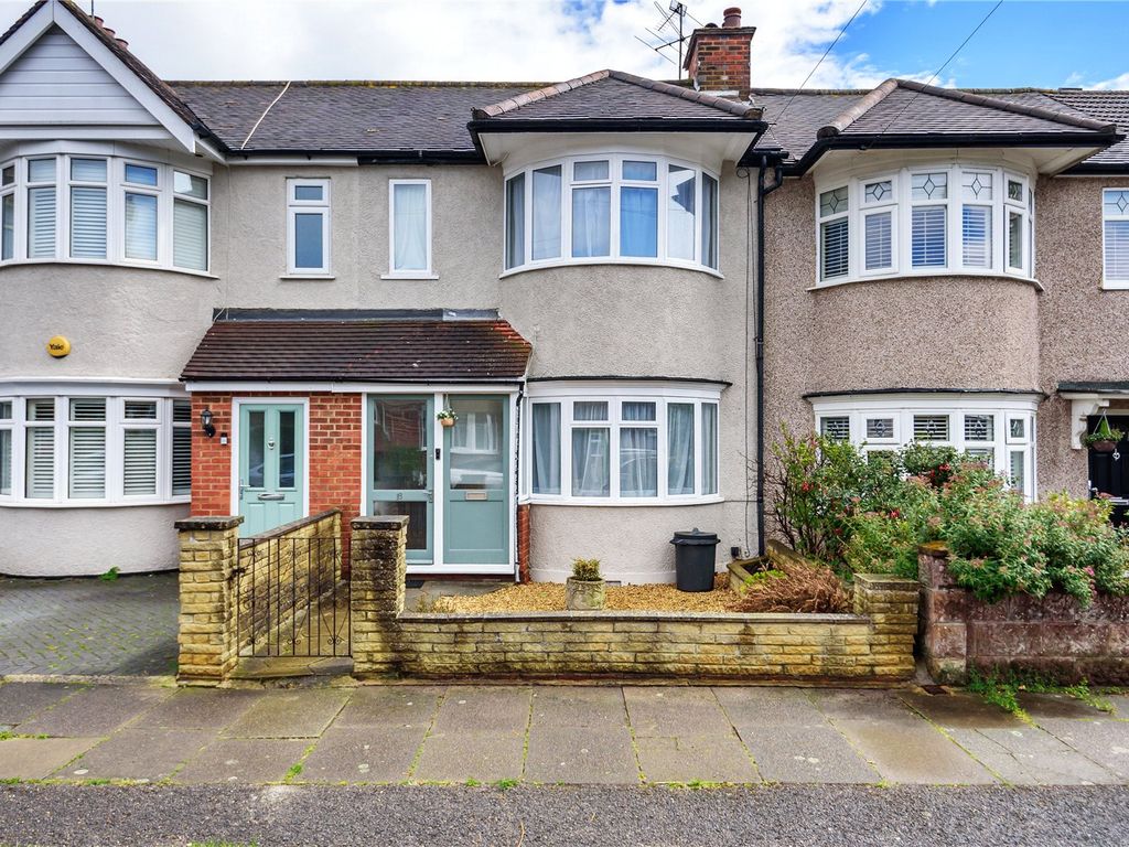 3 bed terraced house for sale in Tiverton Road, Ruislip, Middlesex HA4