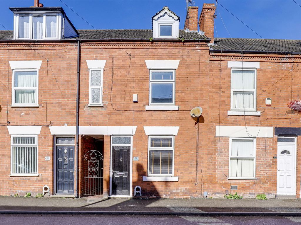 3 bed terraced house for sale in Carlingford Road, Hucknall