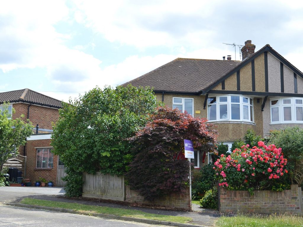4 bed semidetached house for sale in Devon Way, West Ewell, Surrey