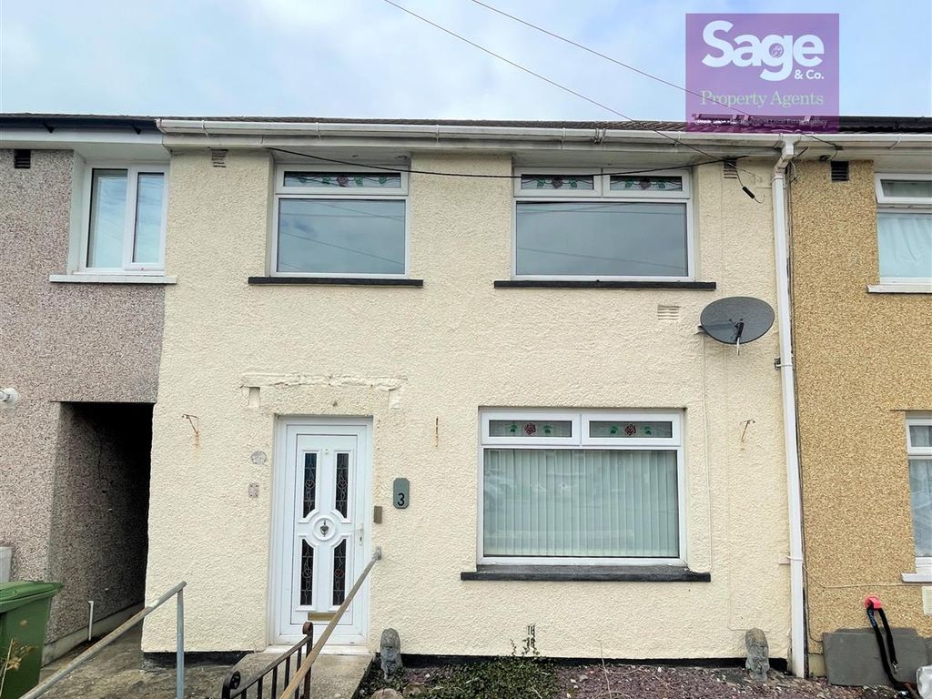 3 bed terraced house for sale in Ty Isaf Park Crescent, Risca, Newport