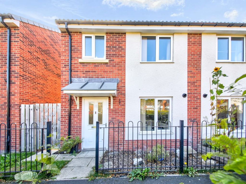 3 bed semidetached house for sale in Miller Close, Newcastle Upon Tyne