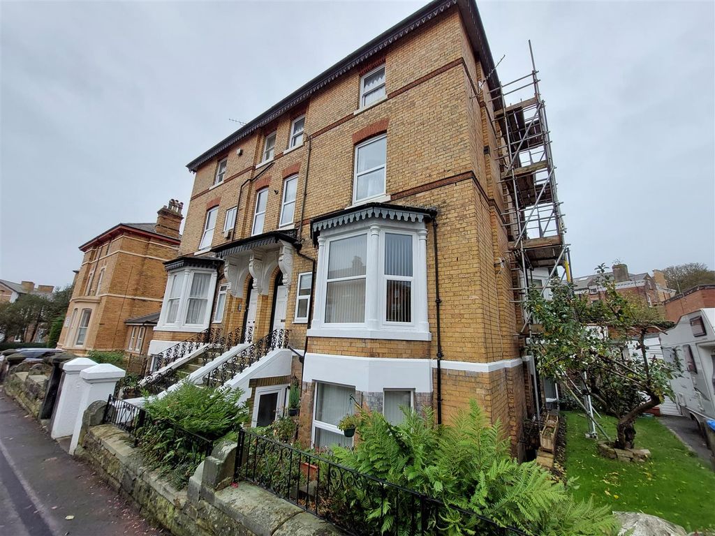 3 bed flat for sale in Princess Royal Terrace, Scarborough YO11, £