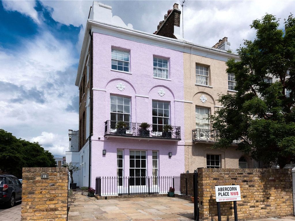 4 bed end terrace house for sale in Abercorn Place, St John's Wood