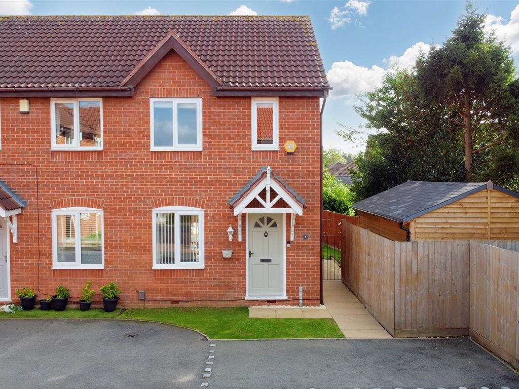 2 bed semidetached house for sale in Knights Close, Toton, Beeston