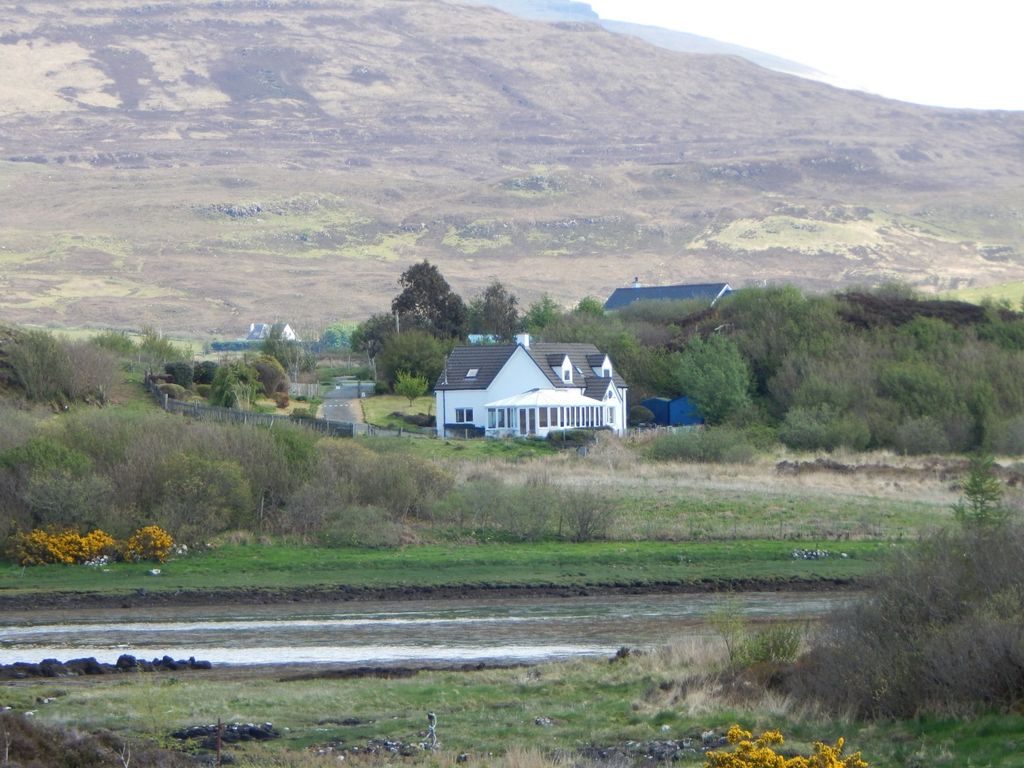4 bed detached house for sale in 73 Aird, Skeabost Bridge, Isle Of Skye