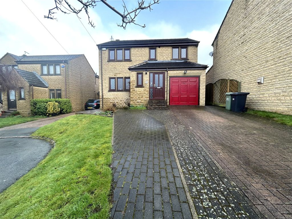 4 bed detached house for sale in Croft Court, Honley, Holmfirth HD9