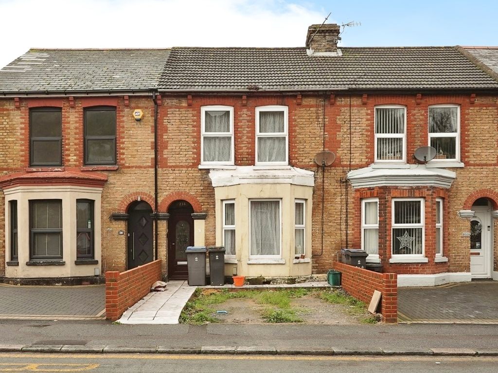 3 bed terraced house for sale in Folkestone Road, Dover CT17, £210,000