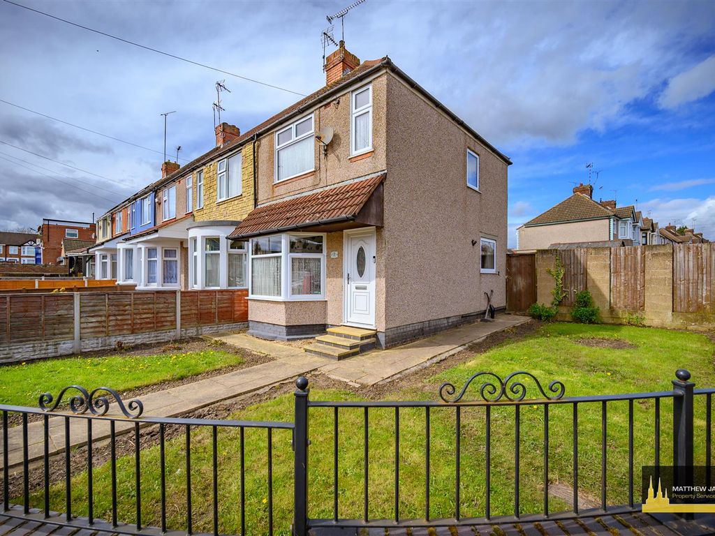 2 bed end terrace house for sale in Purcell Road, Coventry CV6, £