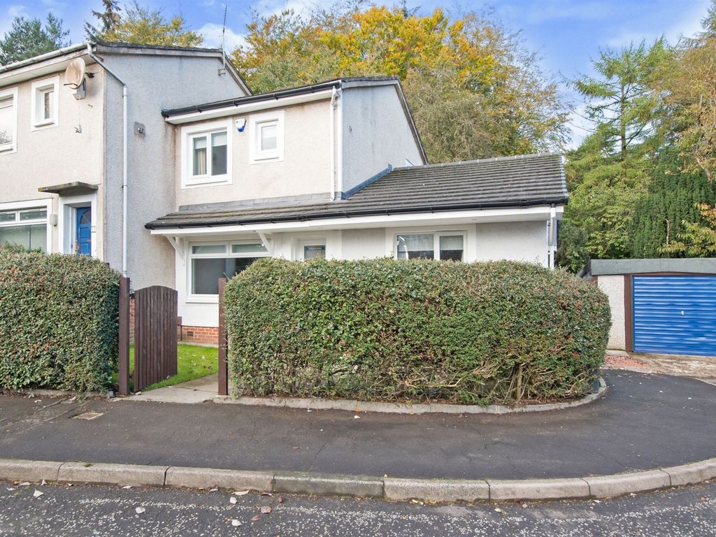 3 bed end terrace house for sale in Groveburn Avenue, Giffnock, Glasgow
