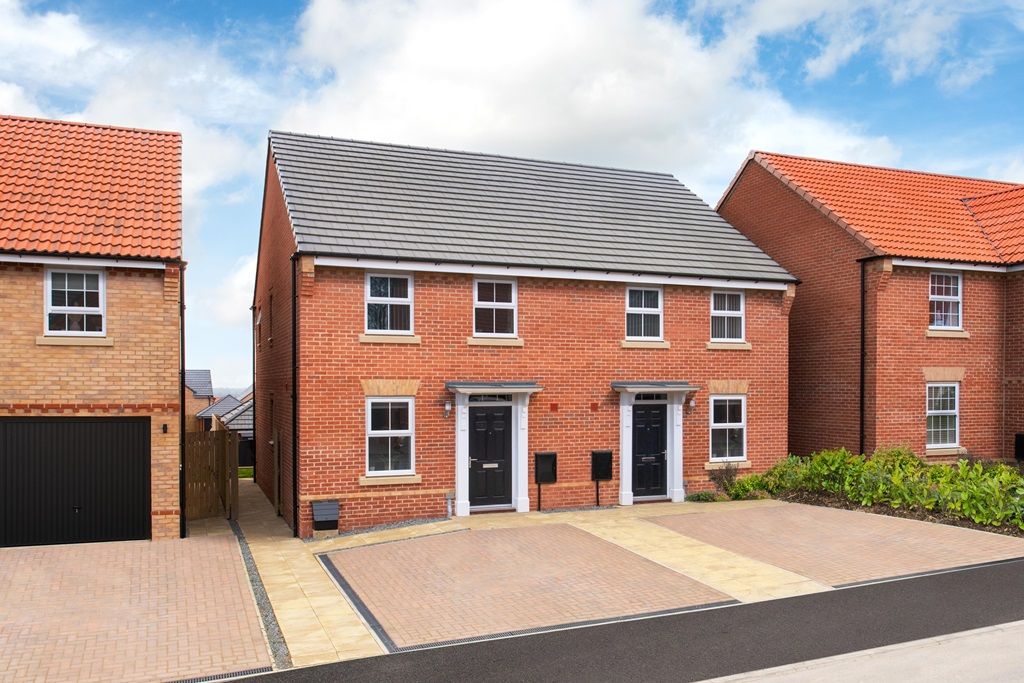 New home, 3 bed semidetached house for sale in "Ashurst" at Whitby