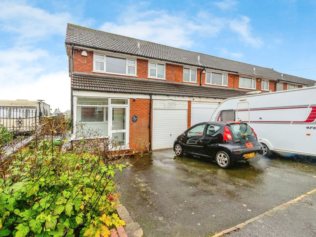 3 bed end terrace house for sale in Woodcross Street, Bilston WV14, £