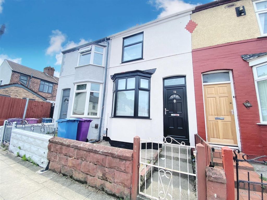 2 bed terraced house for sale in Baden Road, Stoneycroft, Liverpool L13