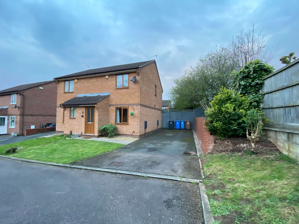 2 bed semidetached house to rent in Kibworth Close, Oakwood, Derby