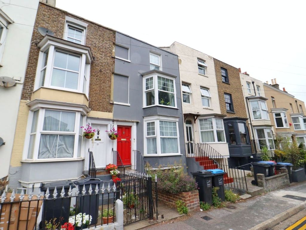 5 bed terraced house for sale in West Cliff Road, Ramsgate CT11, £