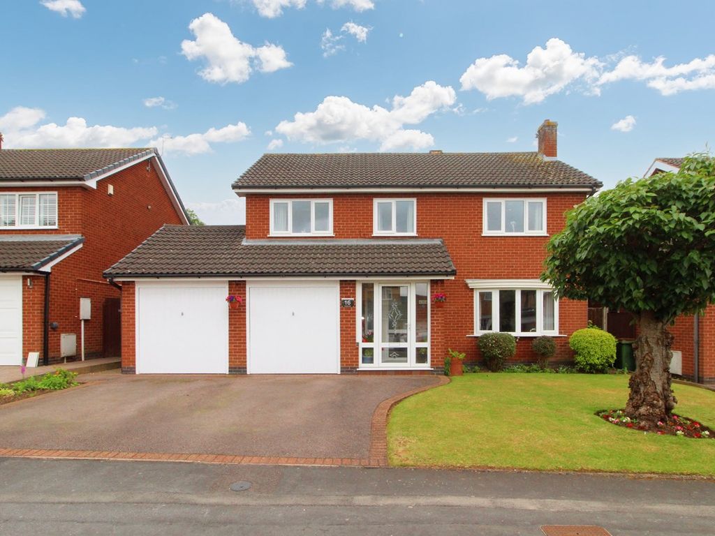 4 bed detached house for sale in Foresters Close, Glenfield, Leicester