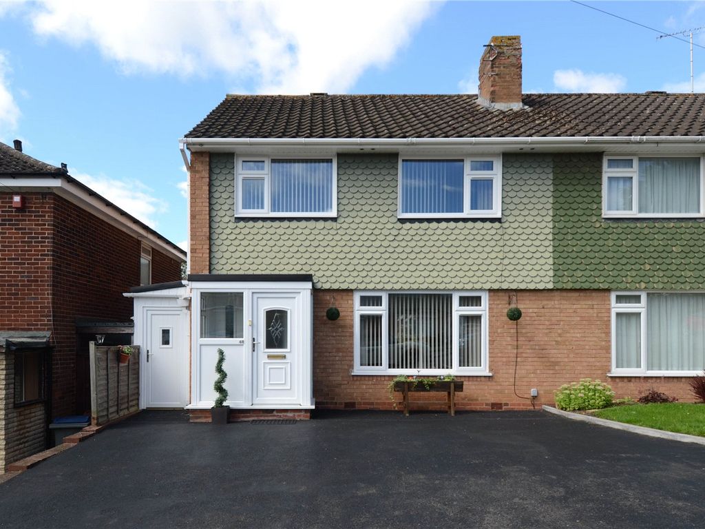 3 bed semidetached house for sale in Firth Drive, Yardley Wood