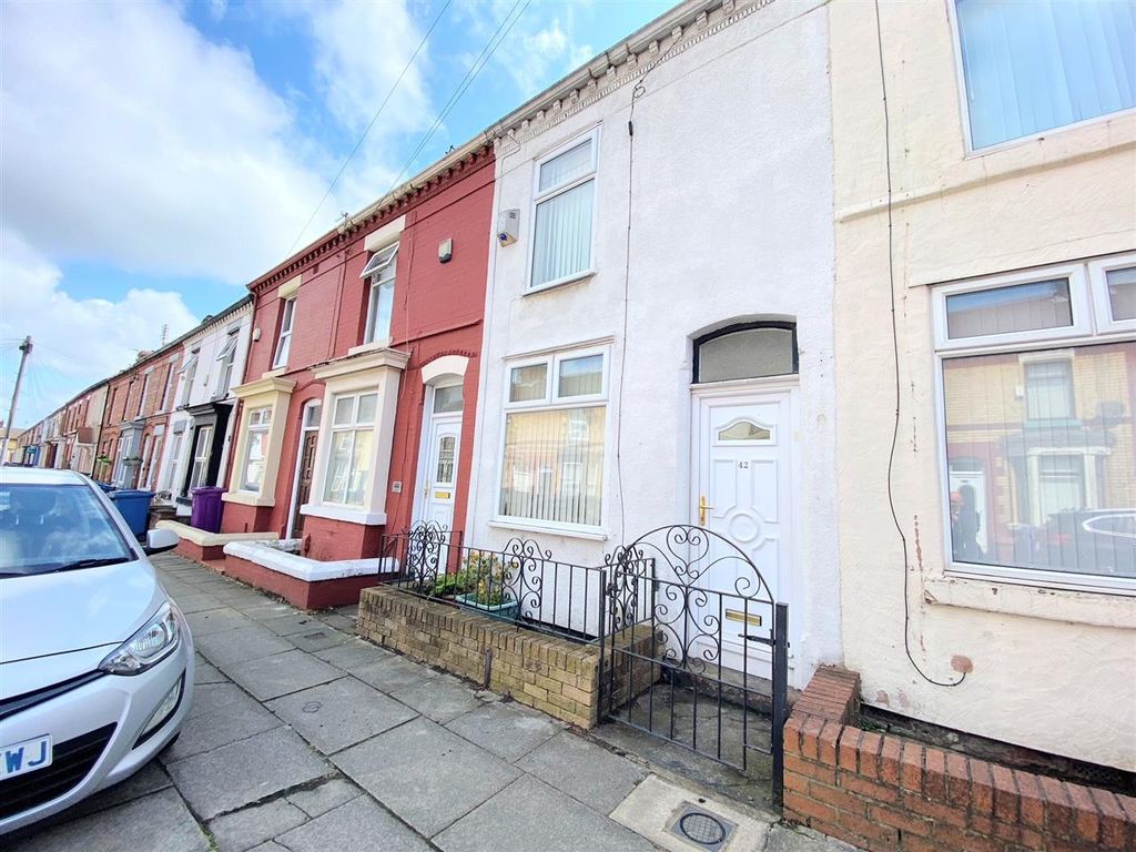 2 bed terraced house for sale in July Road, Anfield, Liverpool L6, £