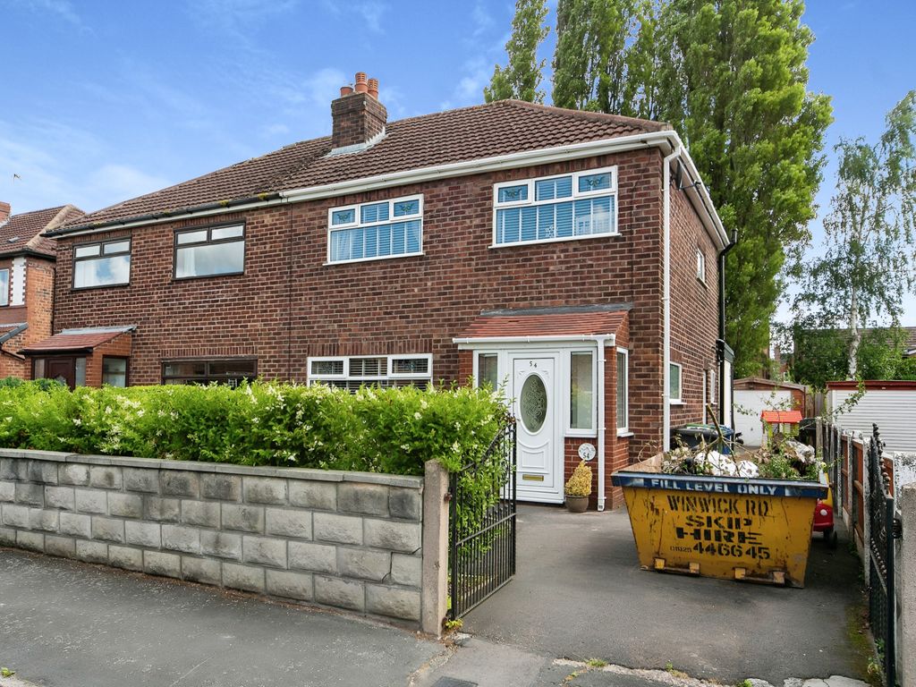 3 bed semidetached house for sale in Maple Crescent, Warrington WA5