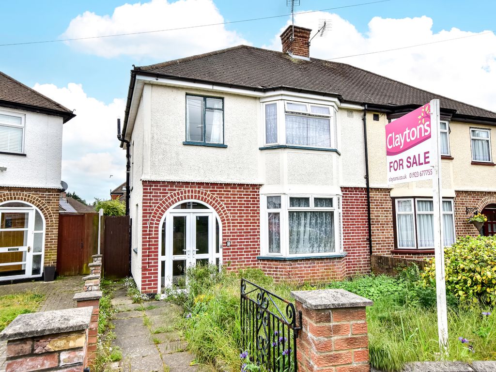 3 bed semidetached house for sale in Lansdowne Close, Garston, Watford WD25 Zoopla