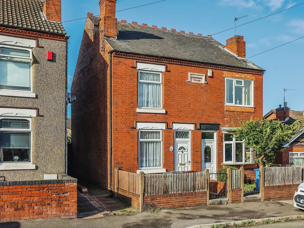 2 bed semidetached house for sale in Nelson Street, Ilkeston DE7, £
