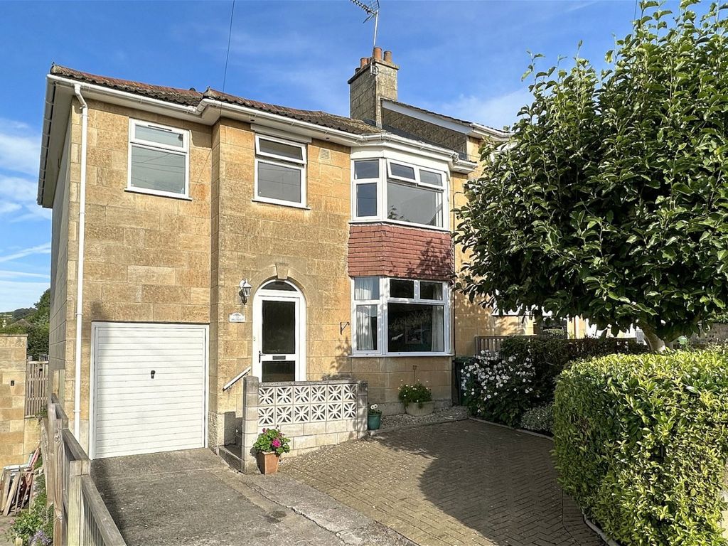 4 bed semidetached house for sale in Newbridge Gardens, Bath BA1, £