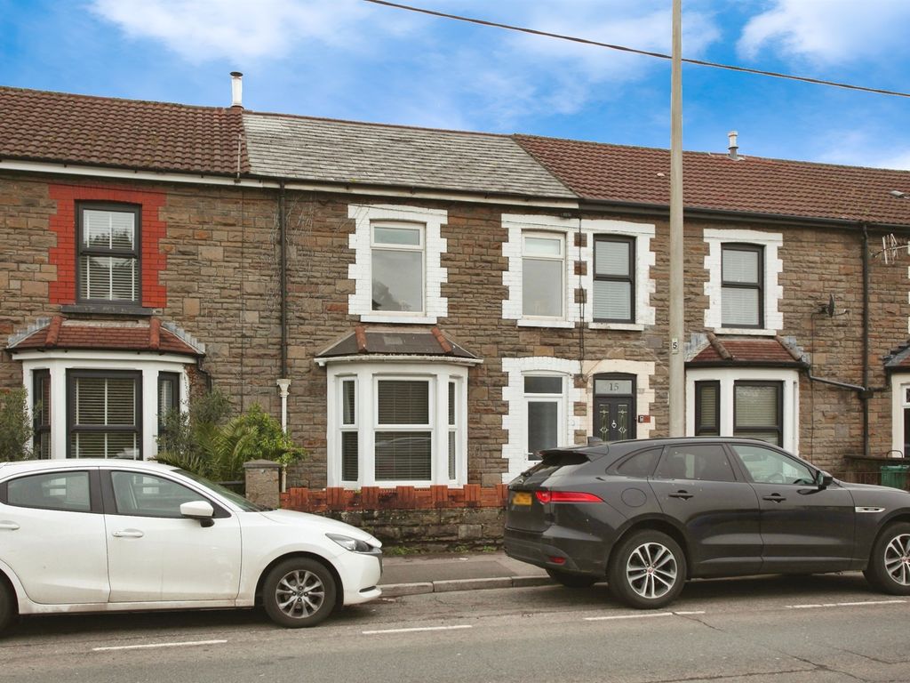 3 bed terraced house for sale in Oxford Street, Nantgarw, Cardiff CF15, £210,000 Zoopla