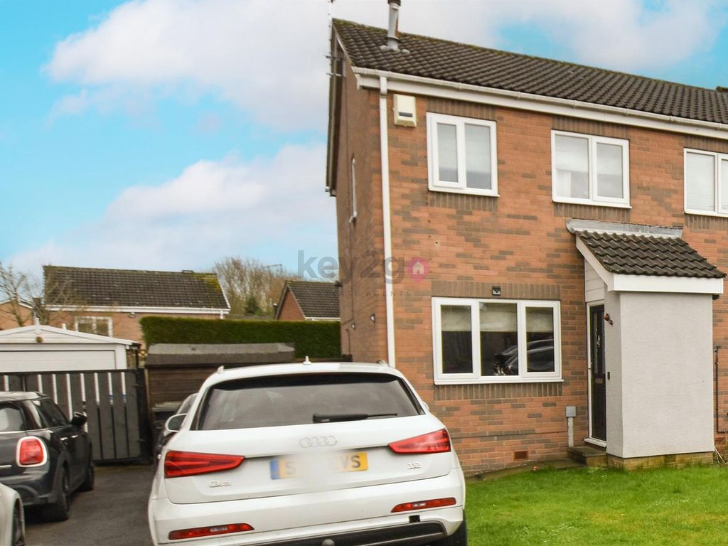 2 bed semidetached house for sale in Inglewood Court, Sothall