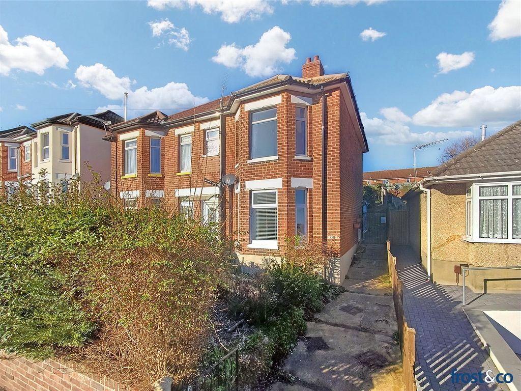 3 bed semidetached house for sale in Library Road, Parkstone, Poole