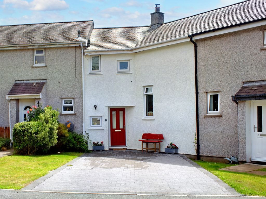 2 bed terraced house for sale in Gwel Fenai, Newborough
