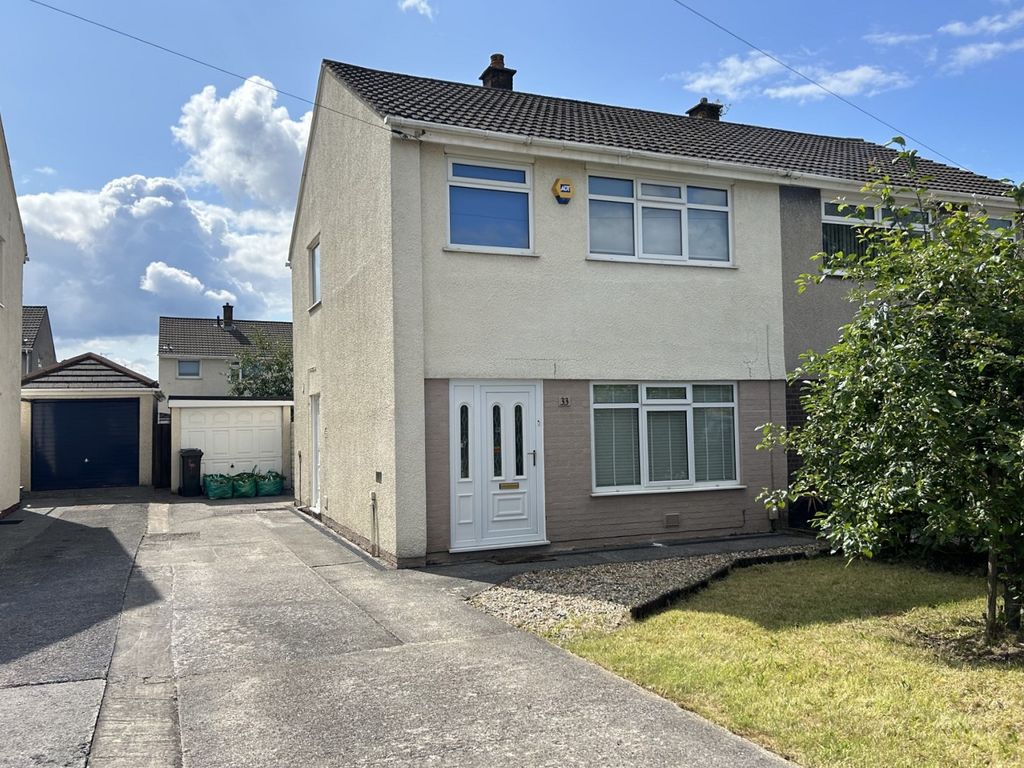3 bed semidetached house for sale in Heol Y Nant, Baglan, Port Talbot
