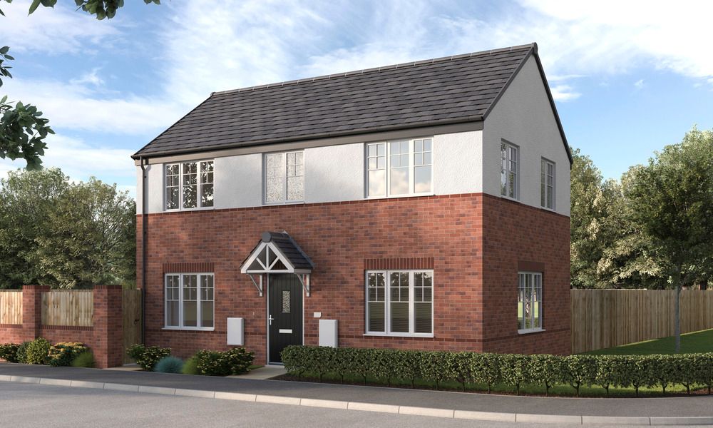 New home, 3 bed detached house for sale in Tibshelf Road, Holmewood