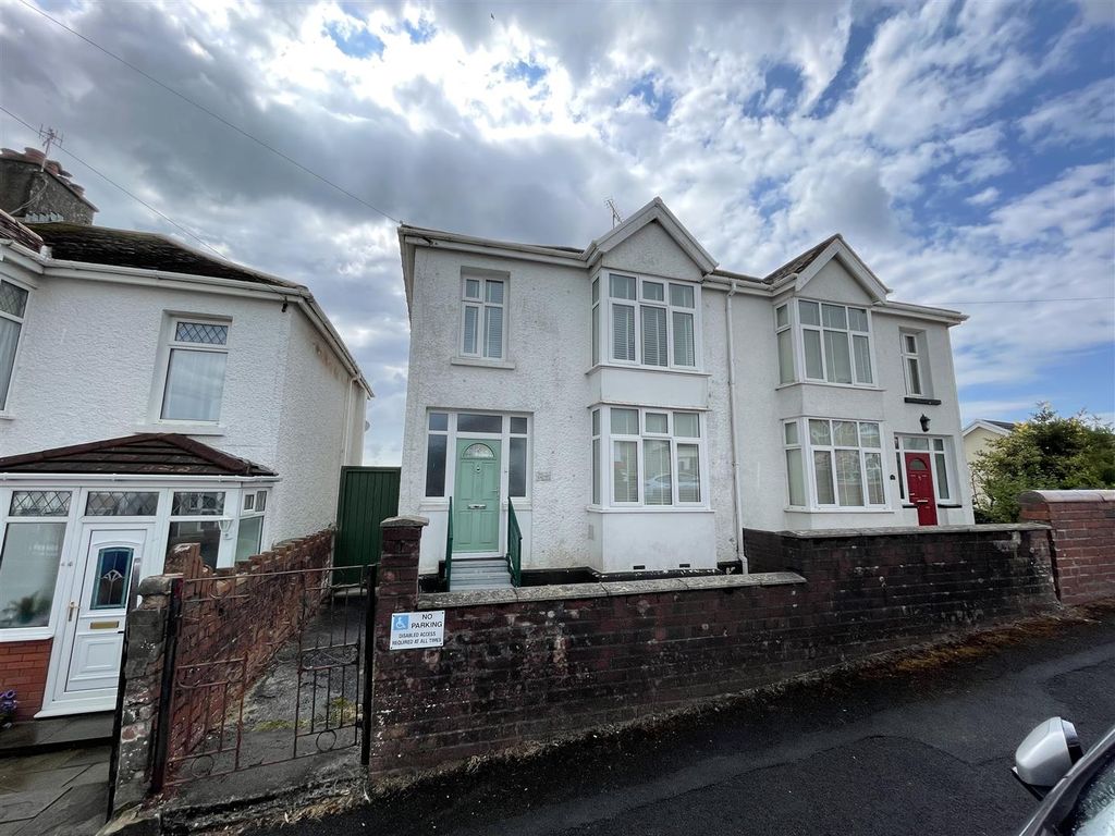 3 bed semidetached house for sale in Gower View, Llanelli SA15, £