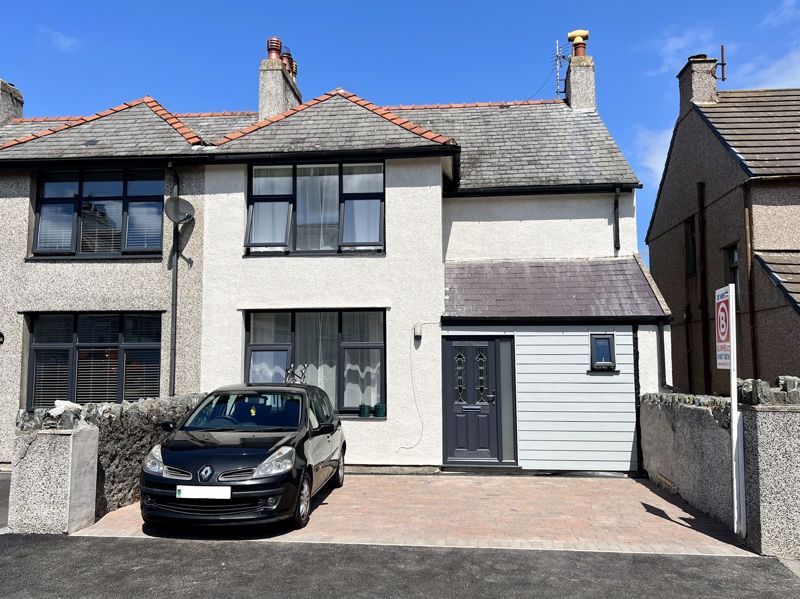 3 bed semidetached house for sale in Min Y Mor Road, Holyhead LL65
