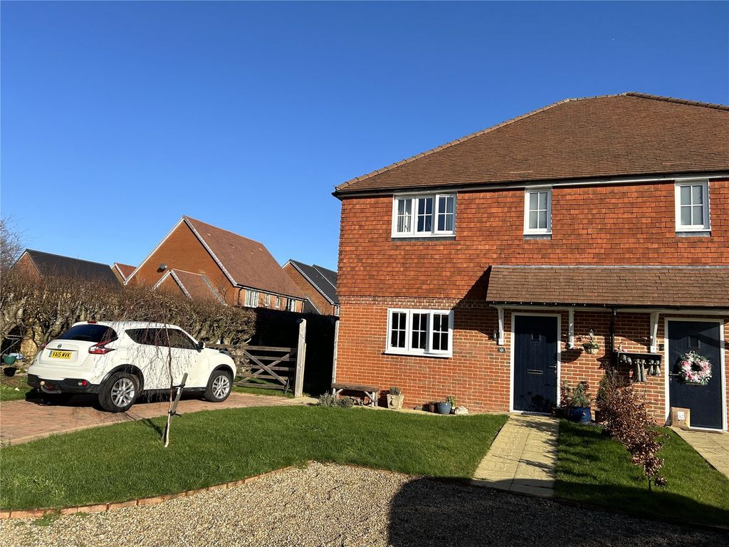 3 bed semidetached house for sale in The Coppice, Chiddingly Road, Horam, East Sussex TN21, £