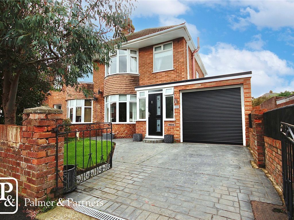 3 bed semidetached house for sale in Ashcroft Road, Ipswich, Suffolk